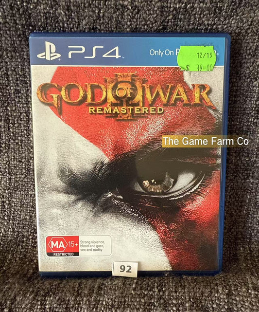 God Of War Remastered - Sony Playstation 4 (PS4) Game