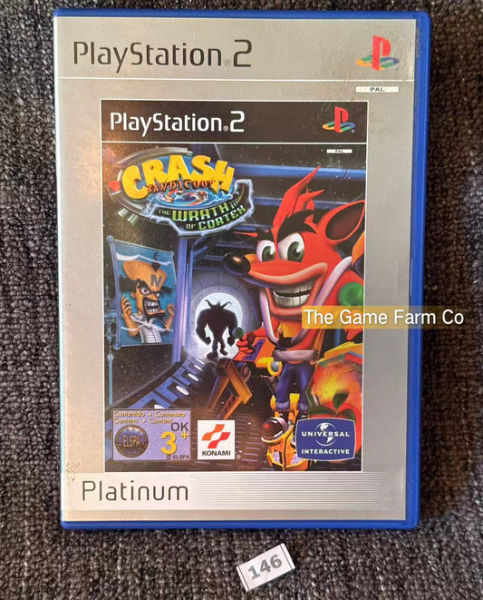 Crash Bandicoot: The Wrath of Cortex Sony PlayStation 2 Complete PAL Tested Used