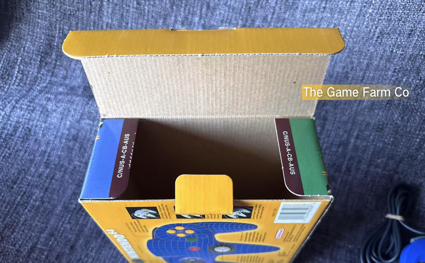 All Genuine boxed Blue N64 controller (Nintendo)