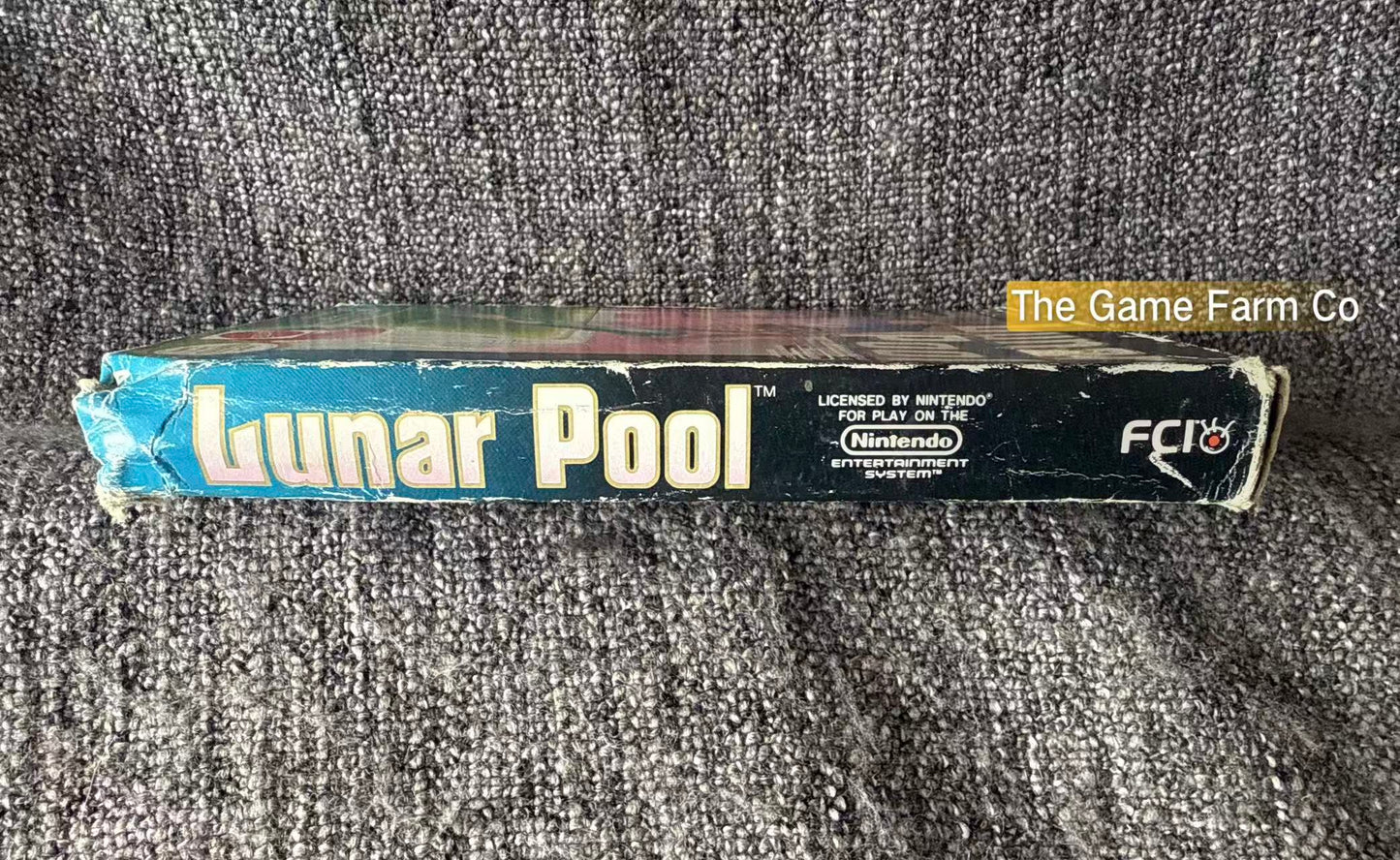 Lunar Pool Boxed Game - Nes - Nintendo / Entertainment System - Pal Version