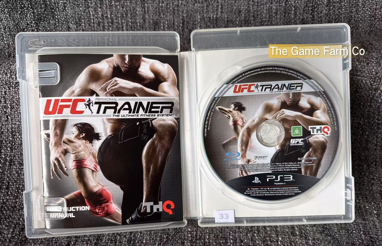 UFC Trainer The Ultimate Fitness Trainer Game - PS3 - Sony Playstation 3