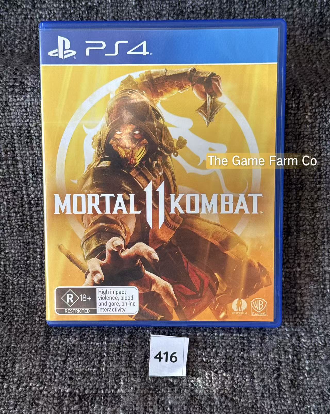Mortal Kombat 11 PS4 Physical Game PAL Tested Used