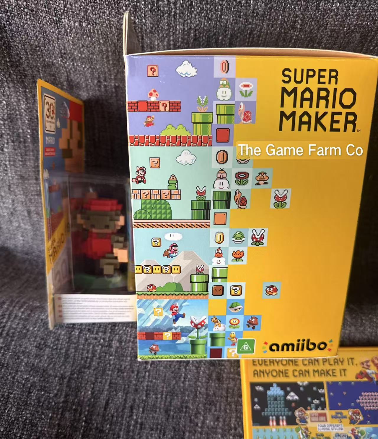 Super Mario Maker Amiibo Bundle - Nintendo Wii U Game
