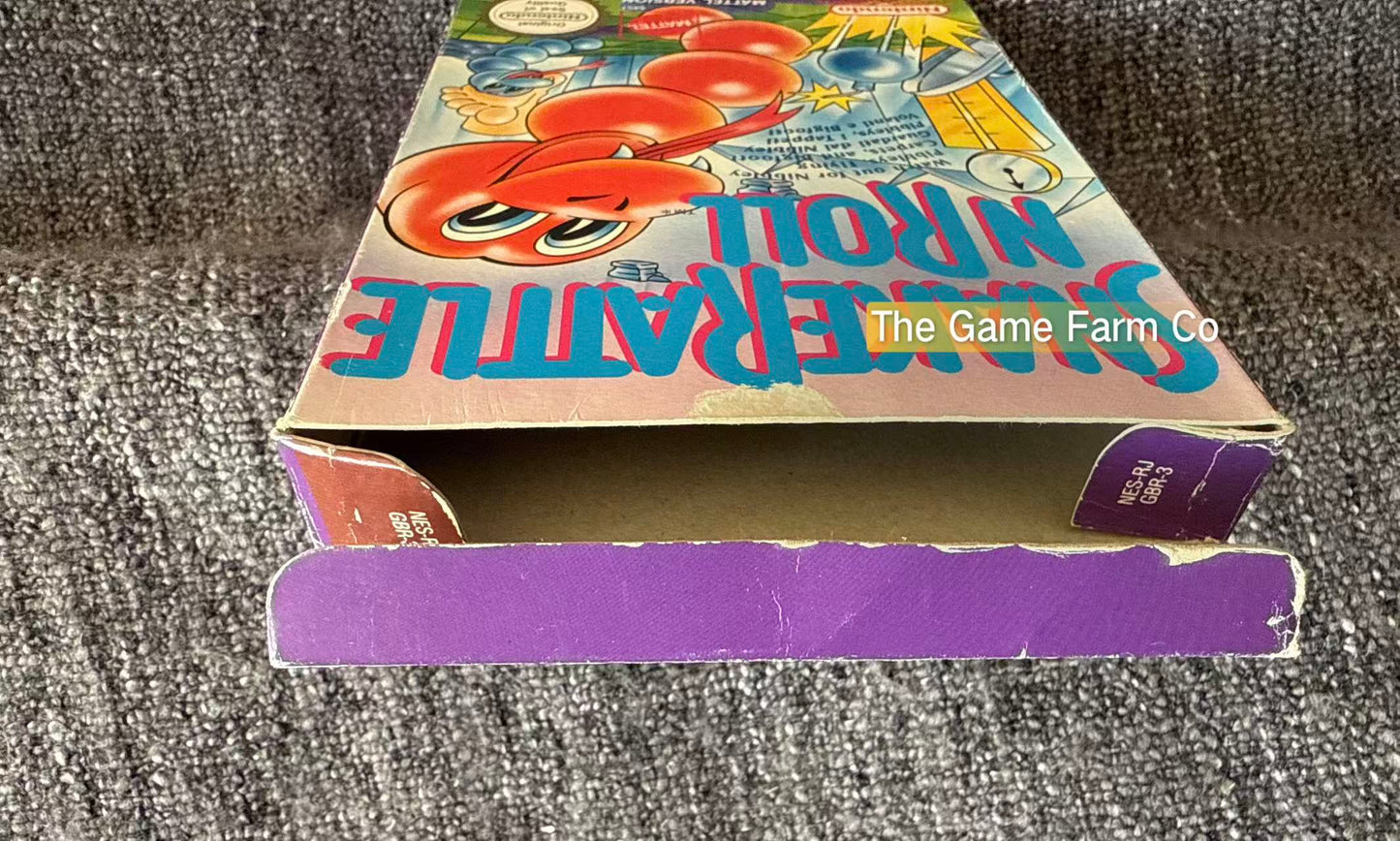 Snake Rattle N Roll Boxed Game - Nes - Nintendo / Entertainment System - Pal Version