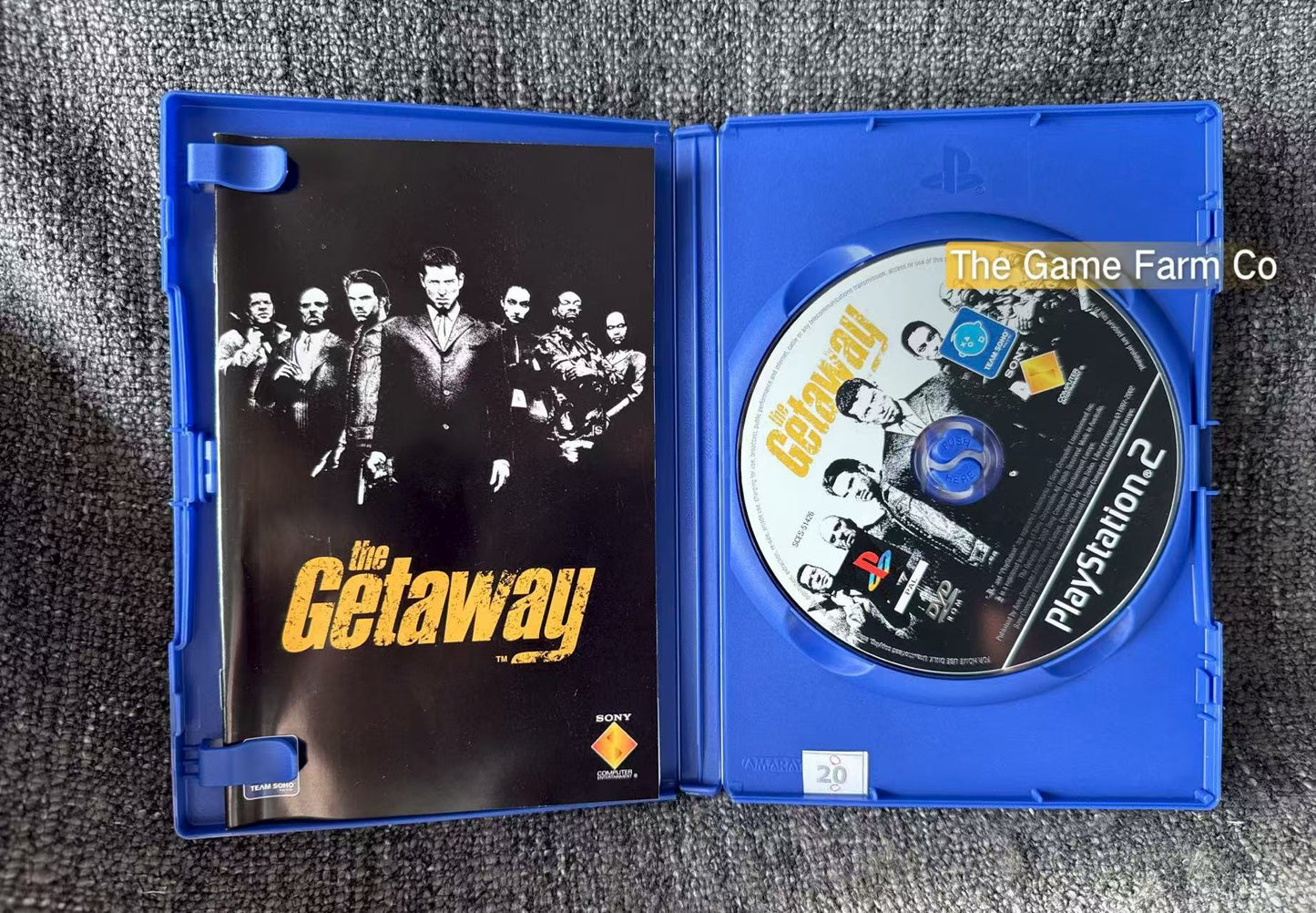 The Getaway In mint like condition Game- Sony PlayStation 2 (PS2)