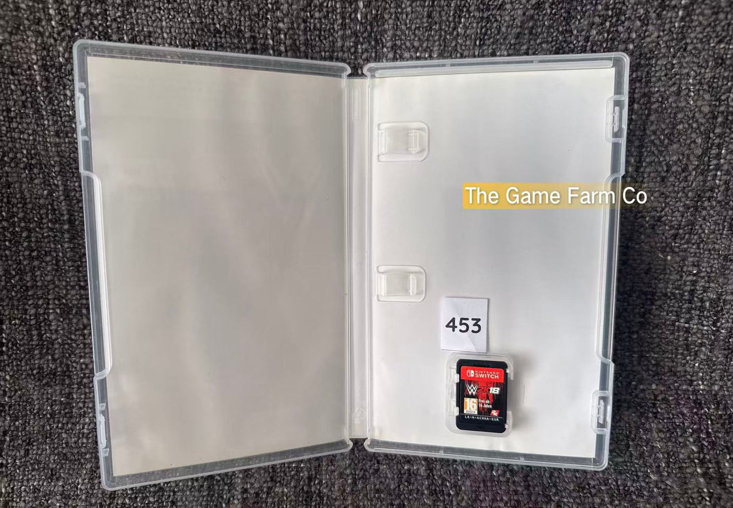 WWE 2K18 Nintendo Switch Physical Game Cartridge PAL Tested Used