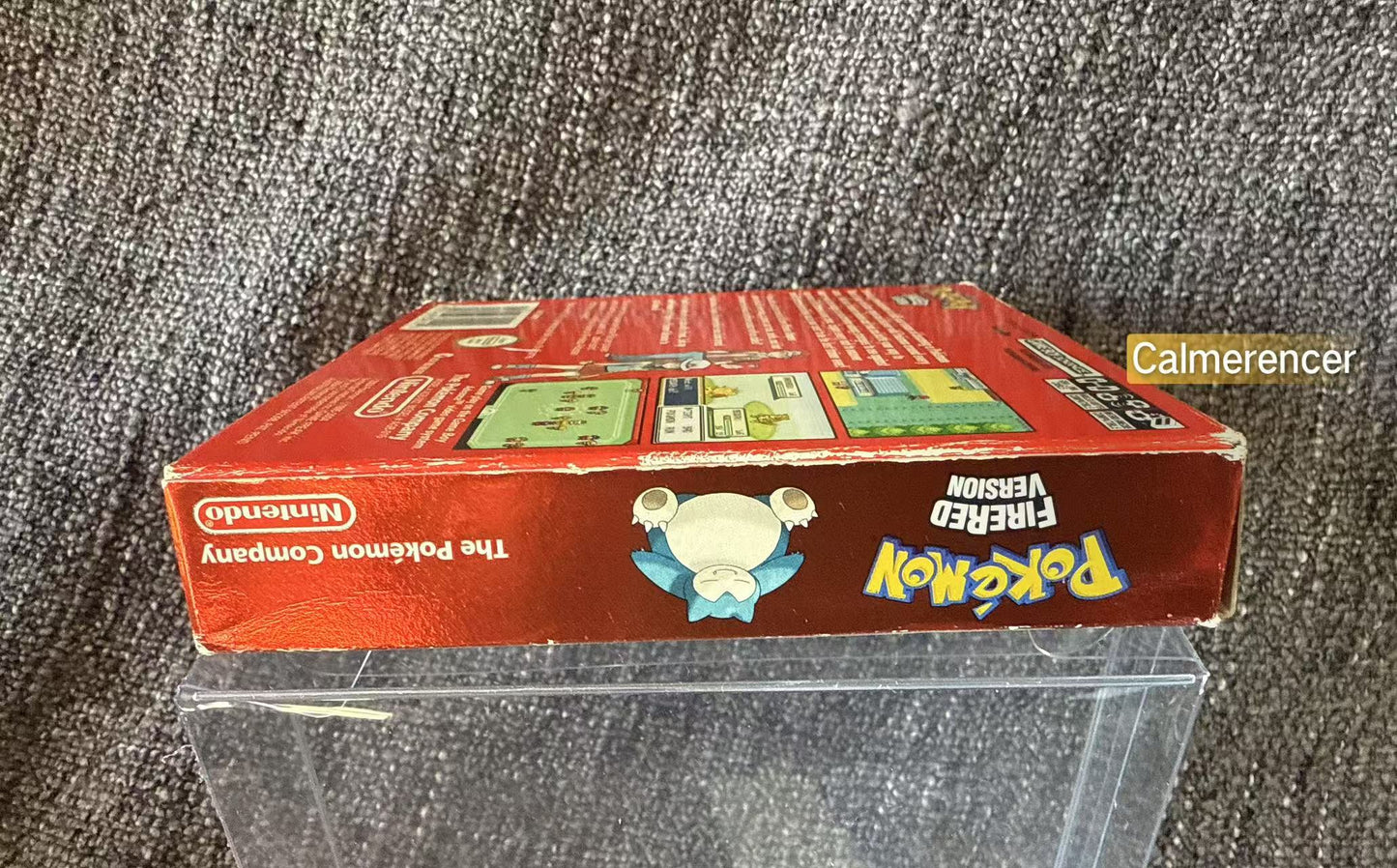 Pokemon Fire Red Version Boxed Game -Nintendo Gameboy Advance GBA - Pal Version