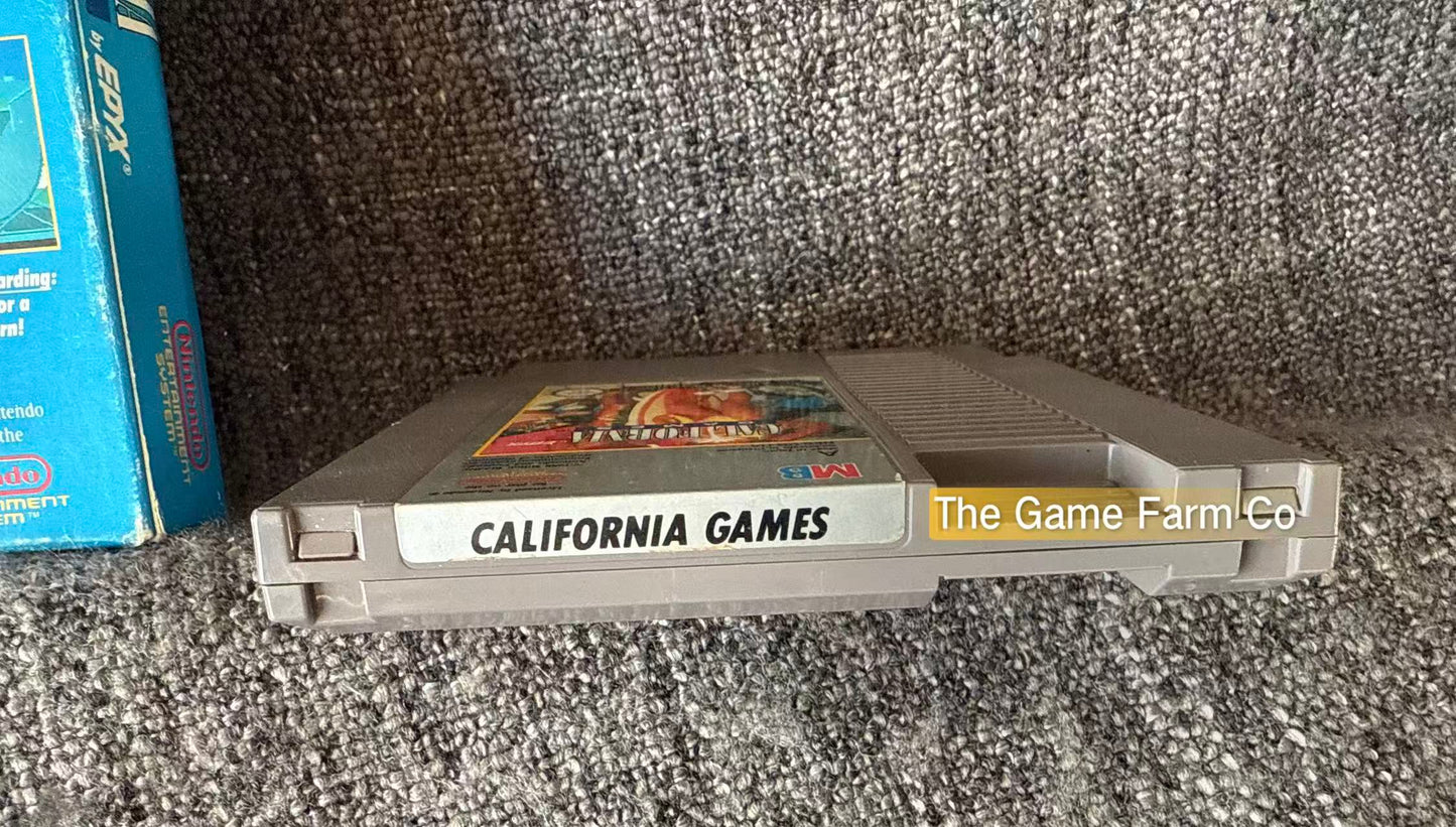 California Games Boxed Game - Nes - Nintendo / Entertainment System - Pal Version