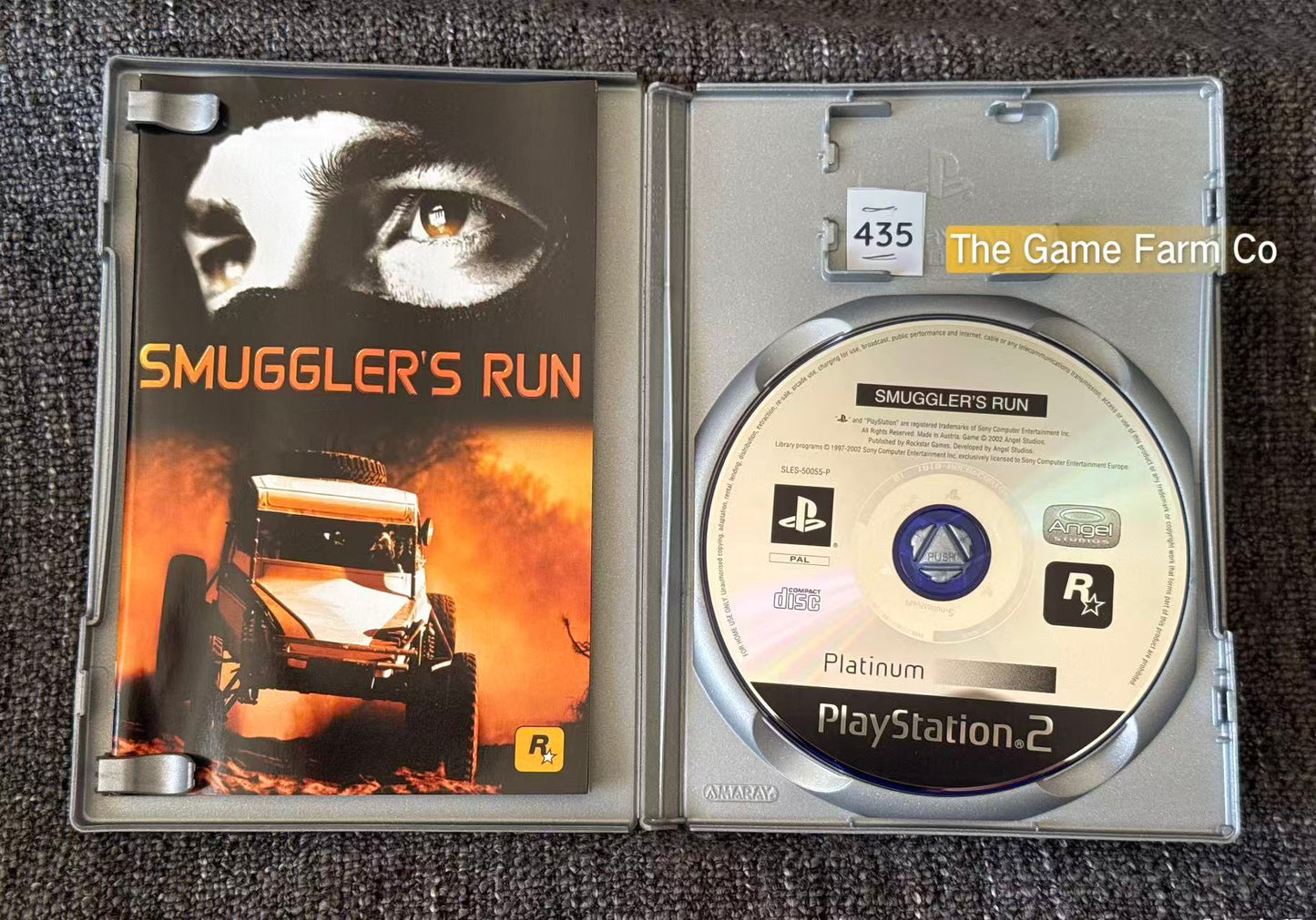 Smuggler's Run PS2 Physical Game CIB PAL Tested Used Mint Condition
