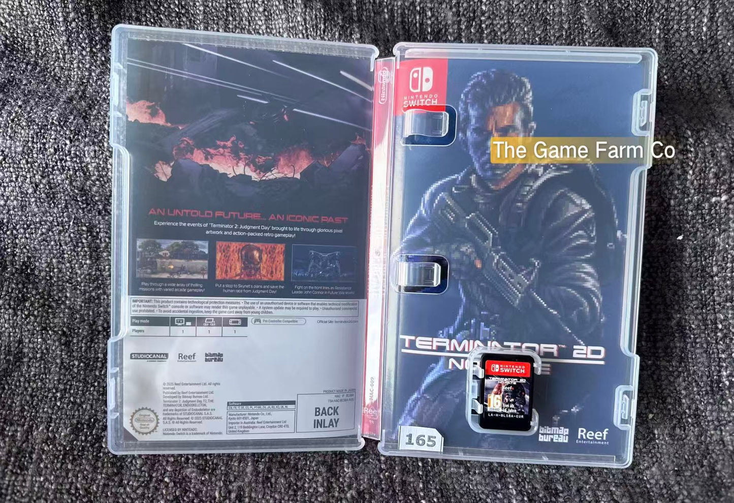 Terminator 2D No Fate Day One Edition (Nintendo Switch) CIB Complete PAL