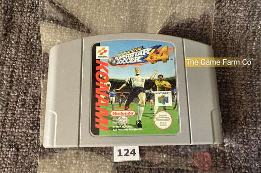 International Superstar Soccer 64 Game - Nintendo 64 / N64 - Pal Version