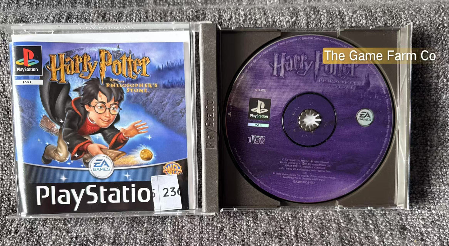 Harry Potter And The Philosopher's Stone - Sony Playstation One (PS1) Game