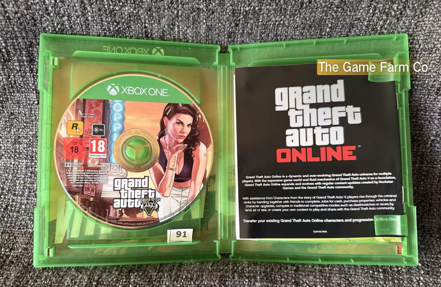 Grand Theft Auto 5 V  - GTA Xbox Series X Game - Microsoft Xbox One