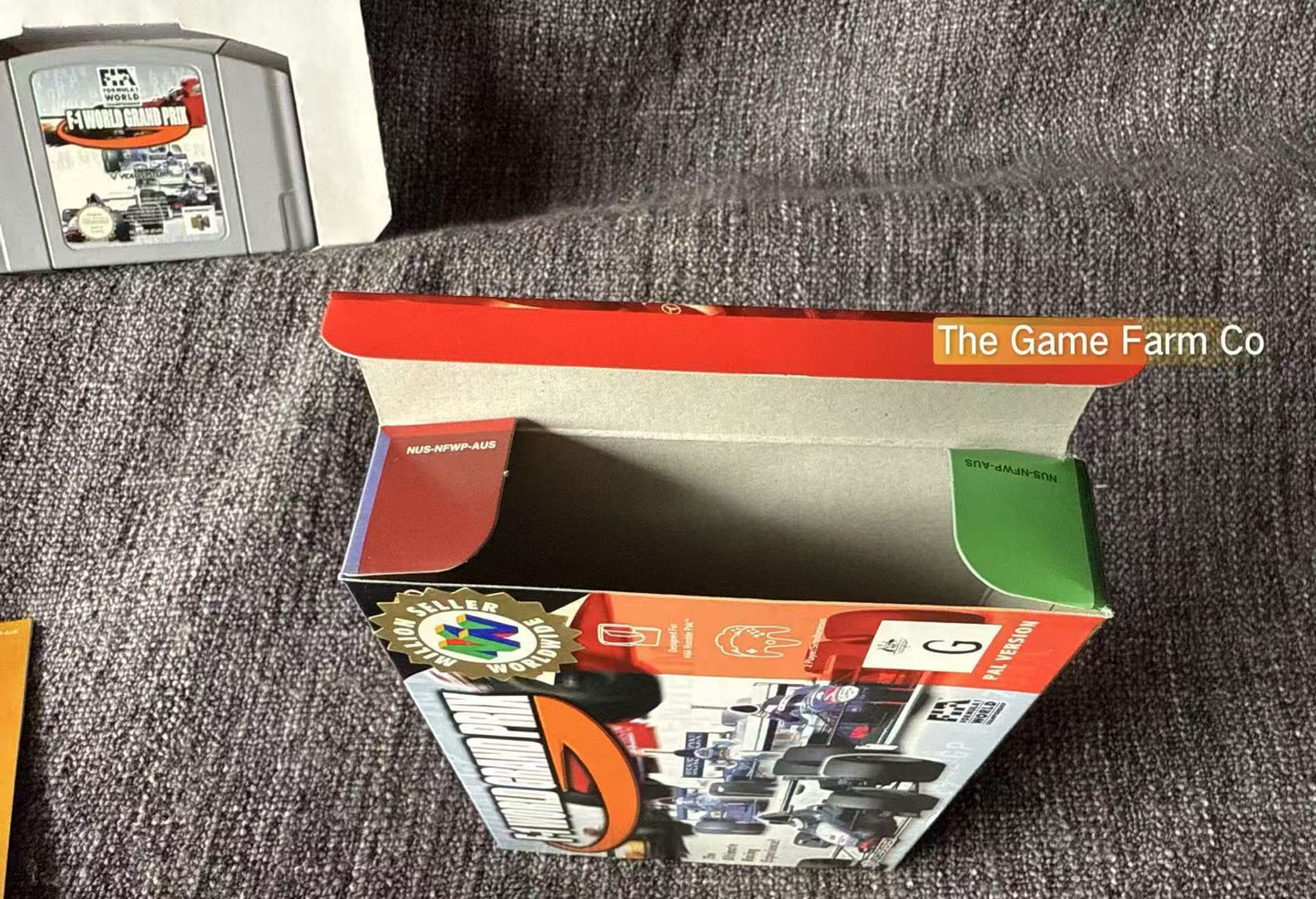 F-1 World Grand Prix Game Boxed - Nintendo 64 / N64 - Pal Version