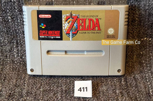 The Legend of Zelda: A Link to the Past (Nintendo SNES) Pal Authentic Loose Game Cartridge Only
