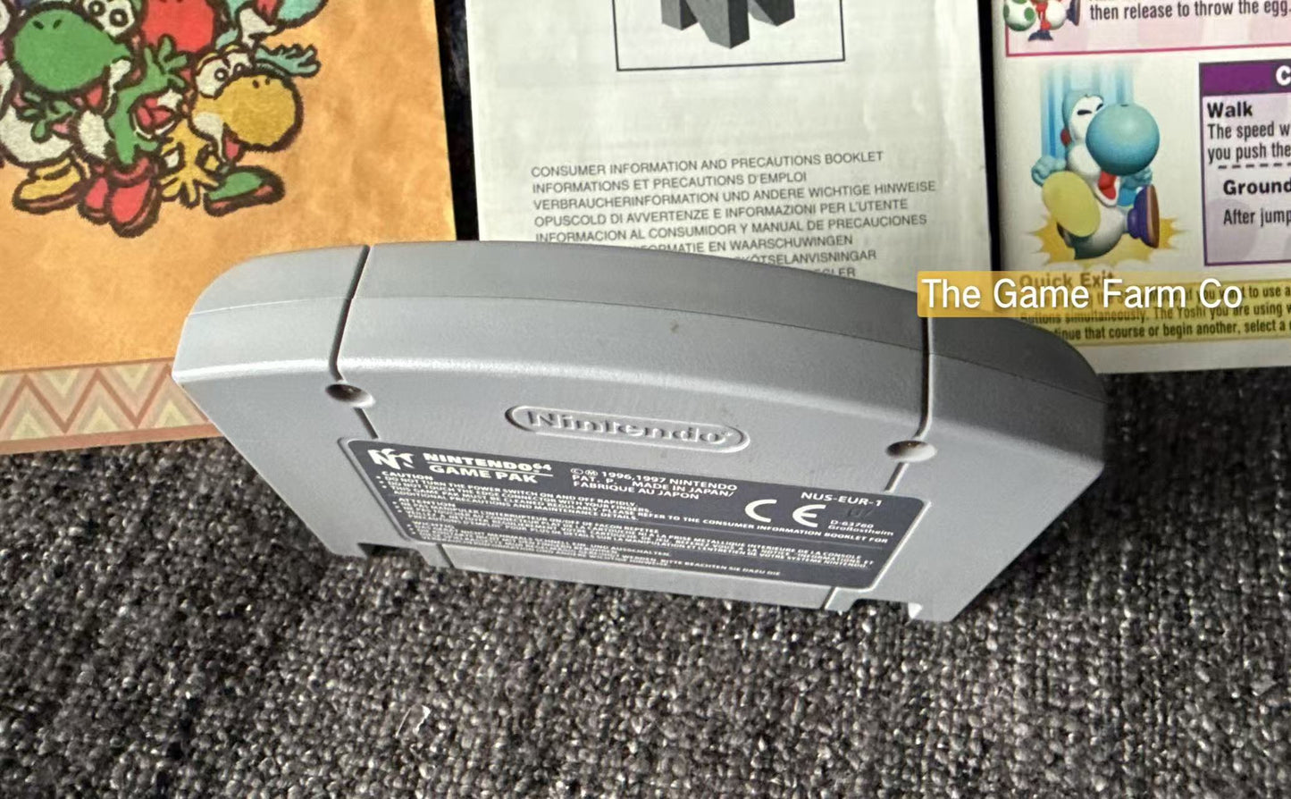 Yoshi's Story Game Boxed - Nintendo 64 / N64 - Pal Version