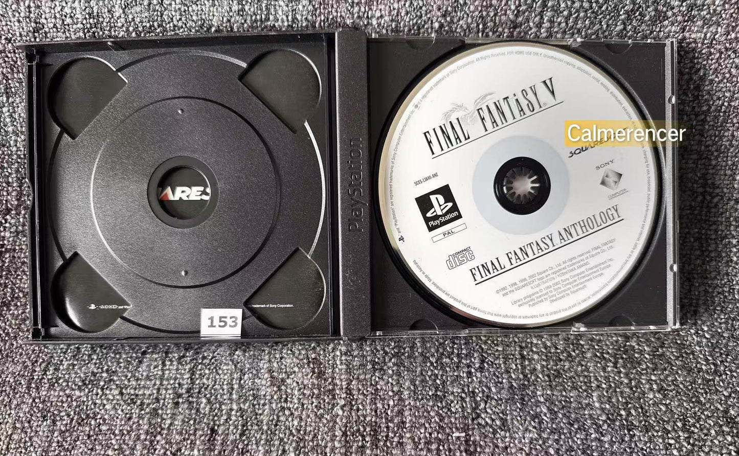 Final Fantasy Anthology Sony Playstation One (PS1) Game