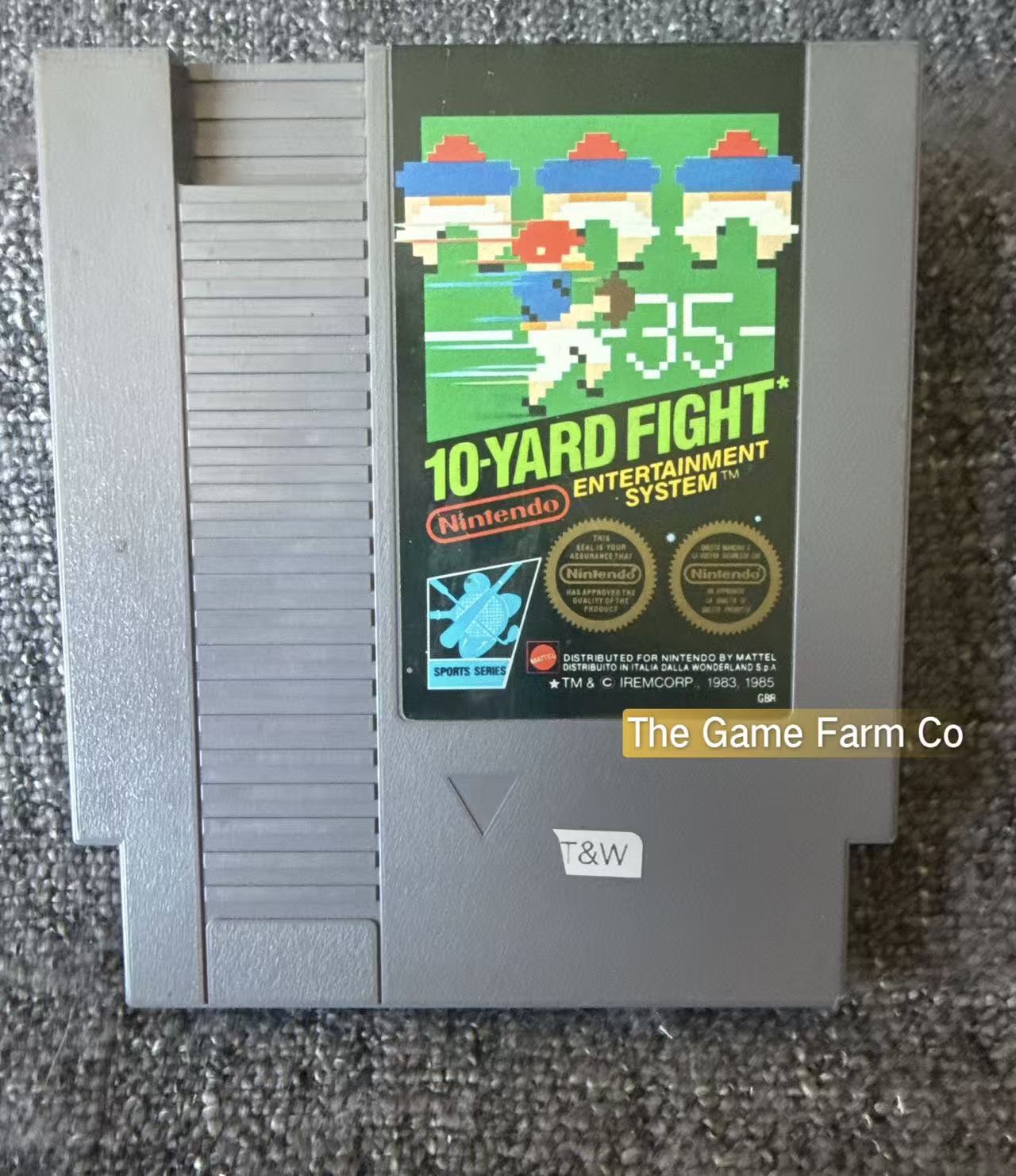 10 Yard Fight - Game - Nes - Nintendo / Entertainment System - Mattel
