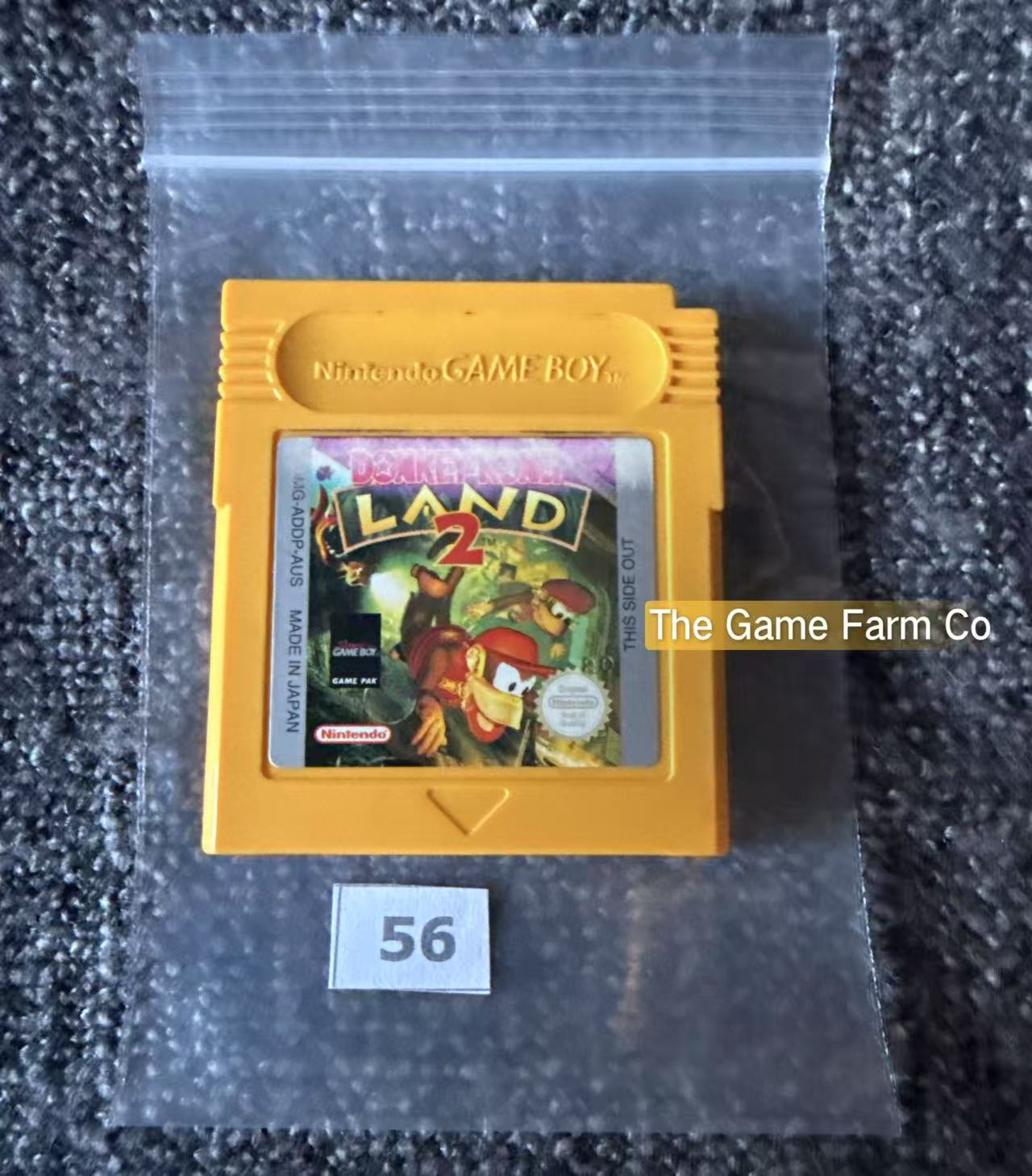 Donkey Kong Land 2 Game - Nintendo Gameboy