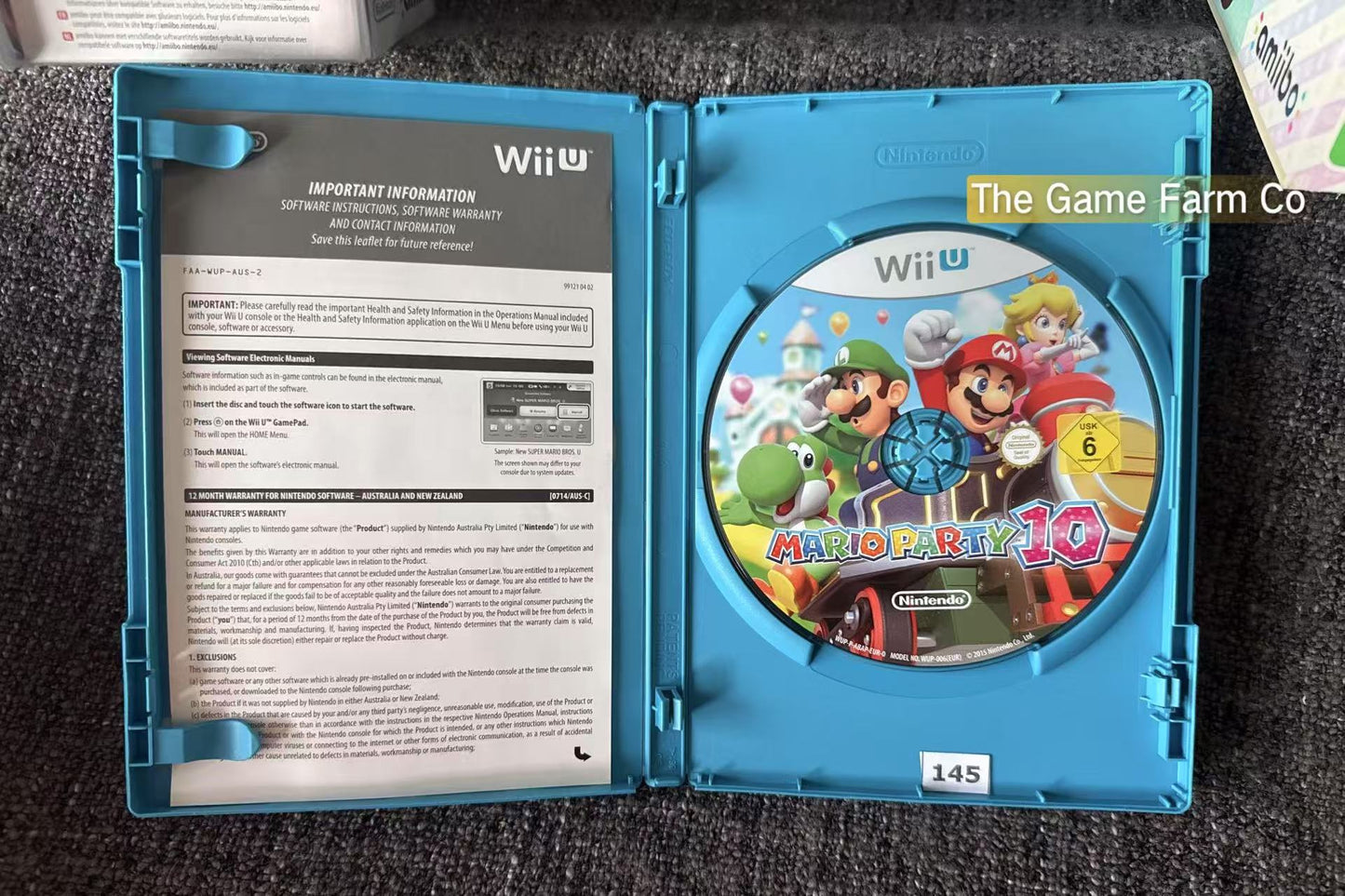 Mario Party 10 Amiibo Bundle - Nintendo Wii U Game