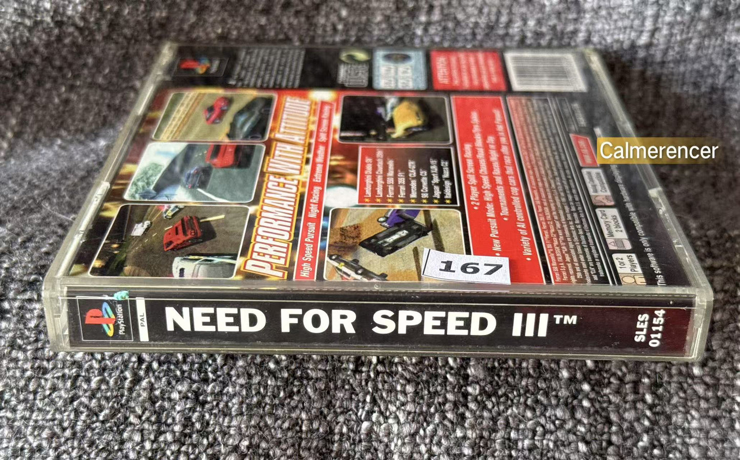 Need For Speed II Hot Pursuit - Sony Playstation One (PS1) Game