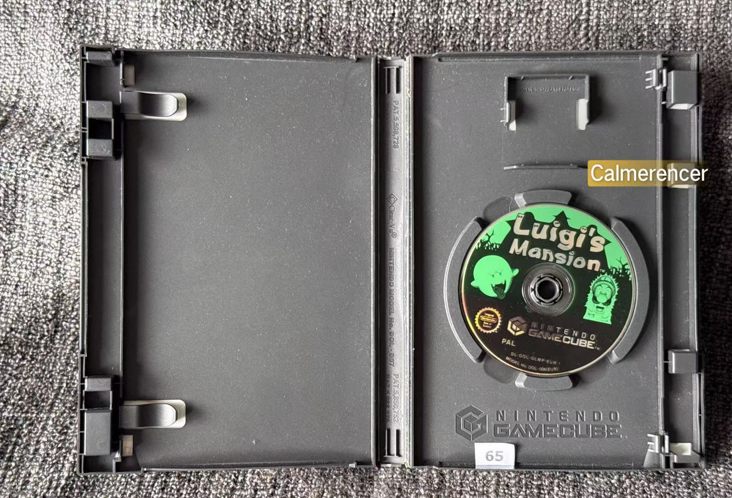 Luigi's Mansion Game - No manual  - Nintendo Gamecube - Pal Version