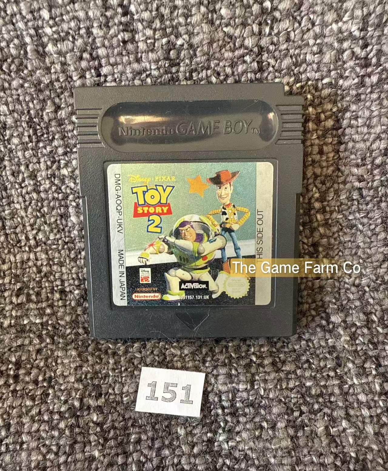 Toy Story 2 Nintendo Game Boy Loose Tested Used