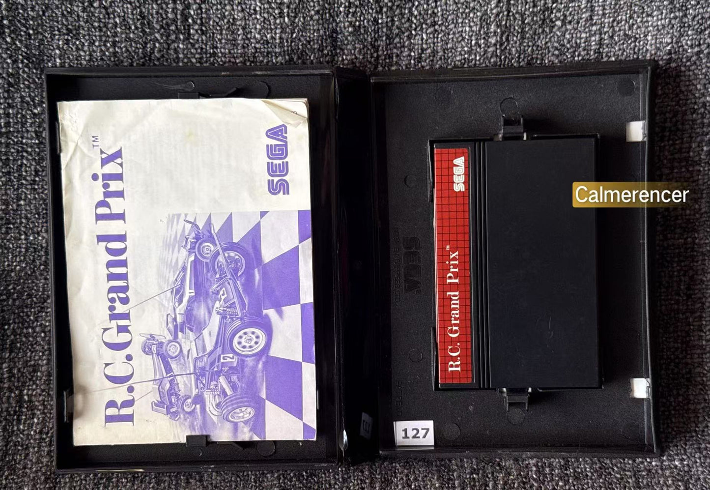 RC Grand Prix Game - Sega Master System