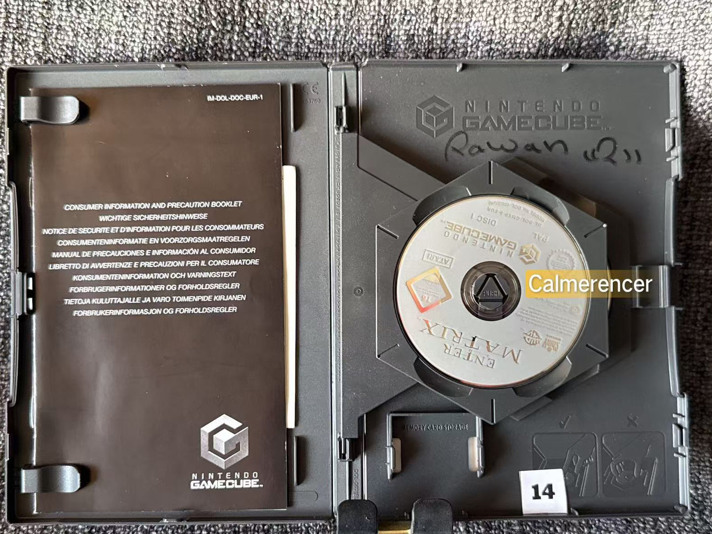 Enter The Matrix Game - Nintendo Gamecube - Pal Version