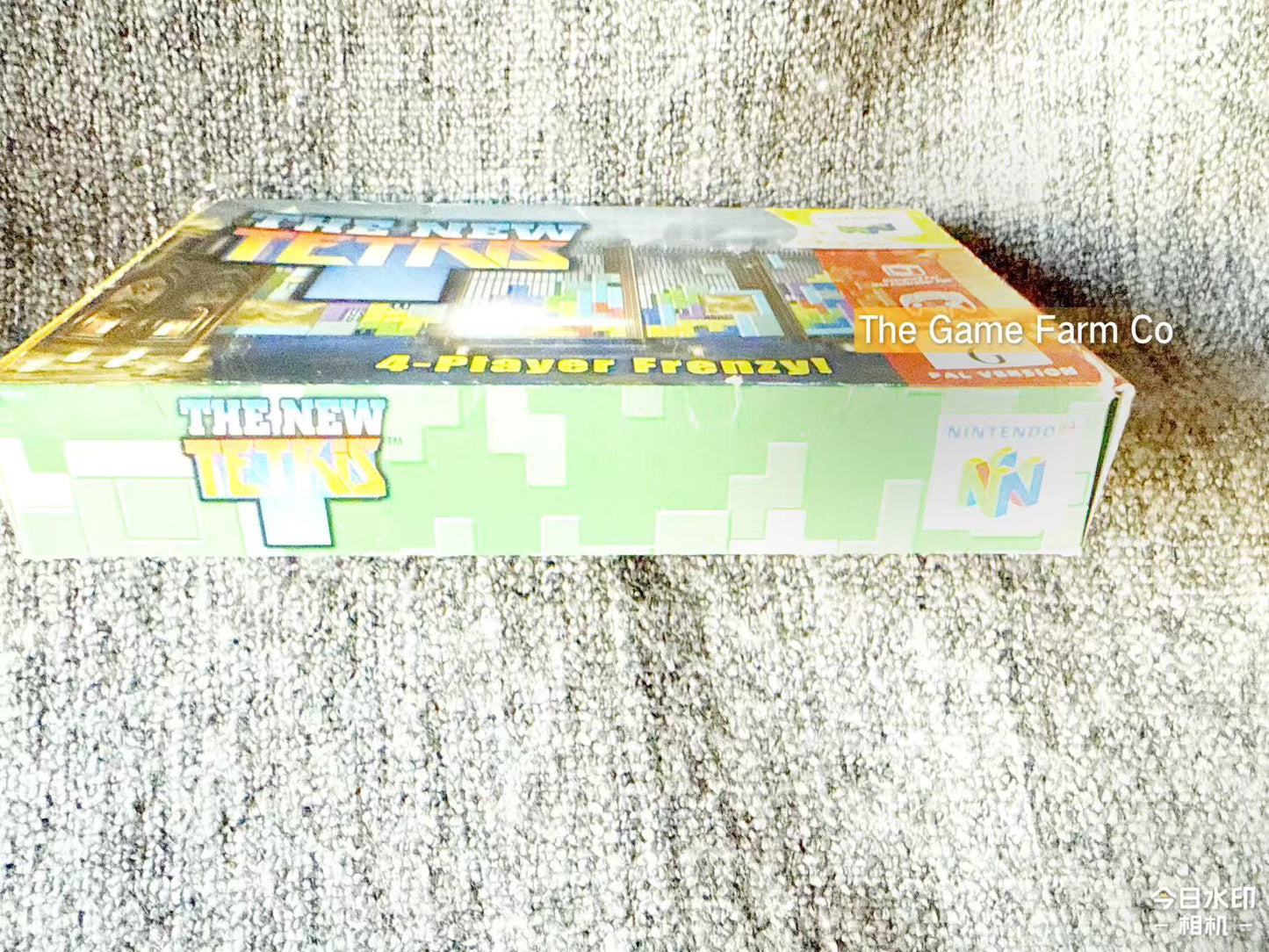 The New Tetris N64 Physical Game CIB PAL Tested Used Great Condition