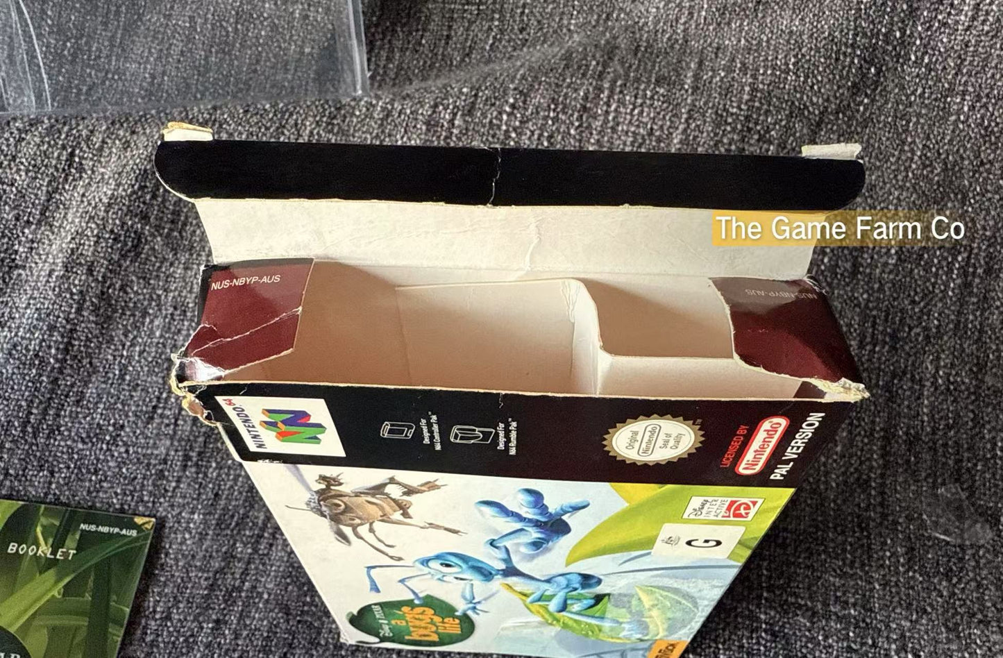 A Bugs Life Game Boxed - Nintendo 64 / N64 - Pal Version
