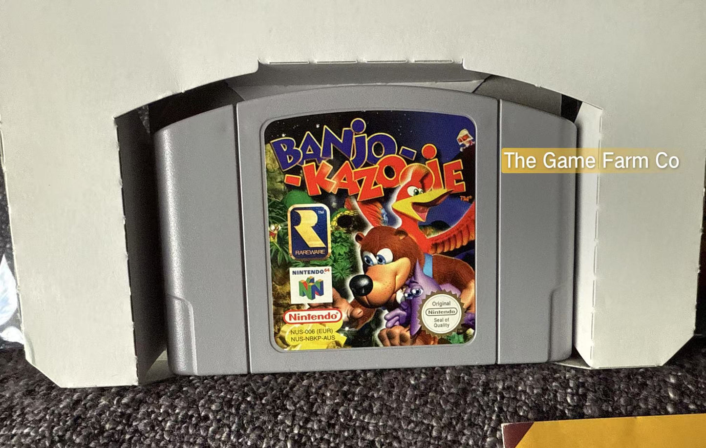 Banjo Kazooie Game Boxed - Nintendo 64 / N64 - Pal Version