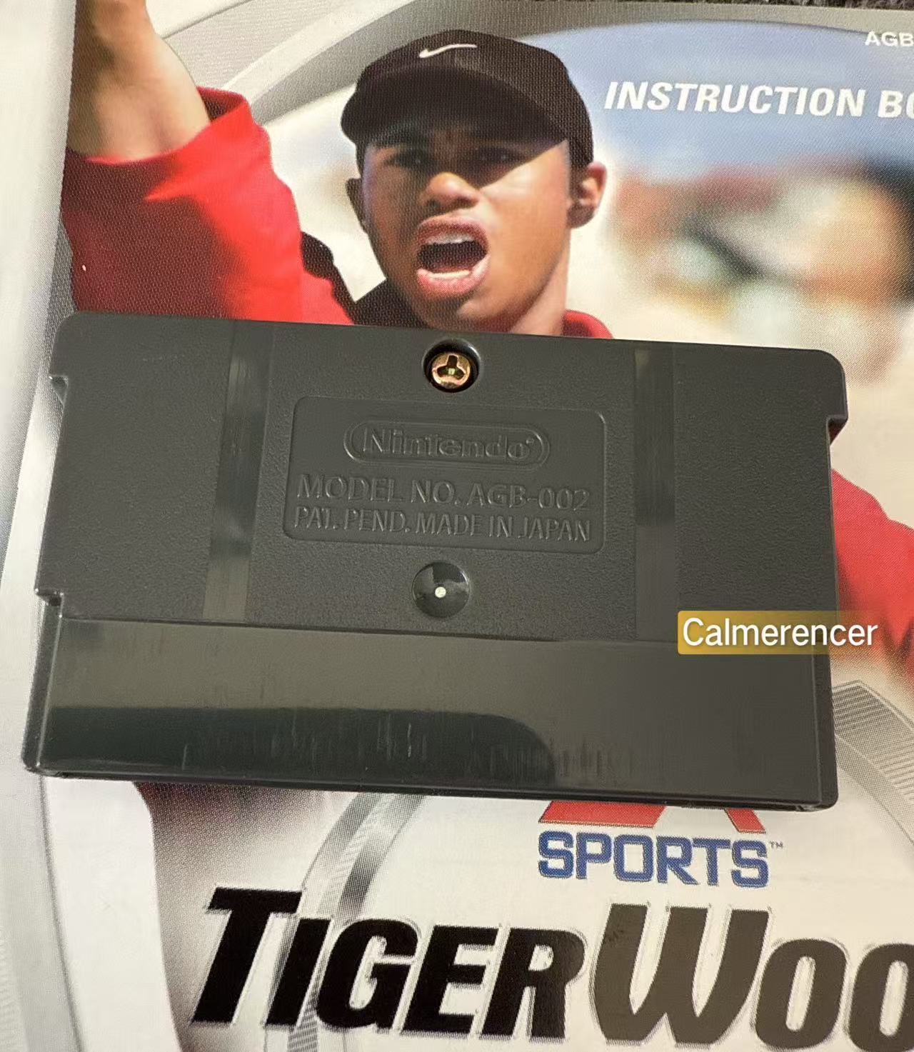 Tiger Woods PGA Tour Golf  EA Sports Boxed Game -Nintendo Gameboy Advance GBA - Pal Version