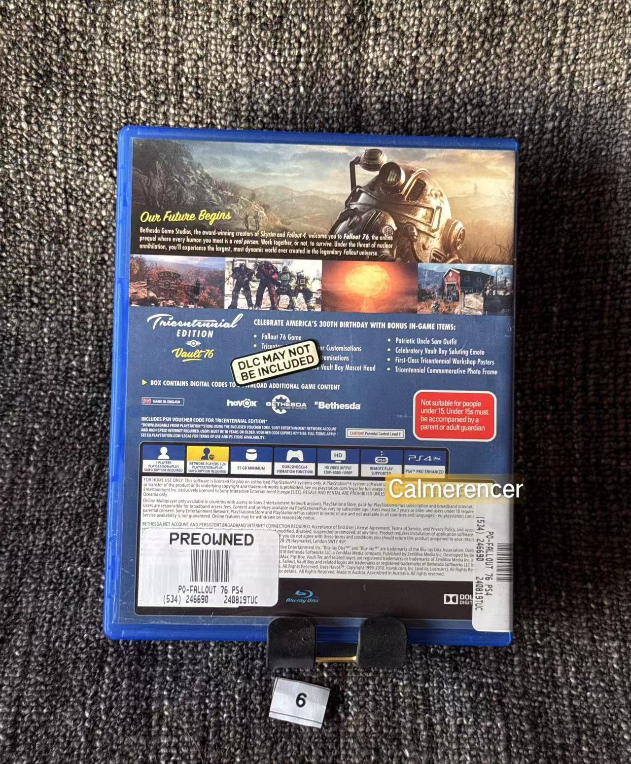 Fallout 76: Tricentennial Edition  Sony Playstation 4 (PS4) Game